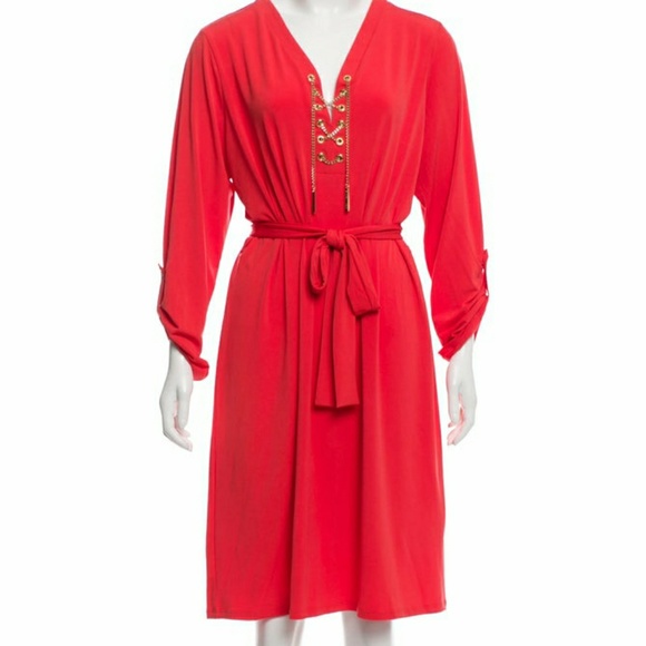 Michael Kors Dresses & Skirts - Michael Kors Coral Dress sz 18